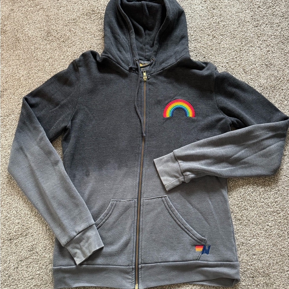 Aviator Nation gently used zip hoodie